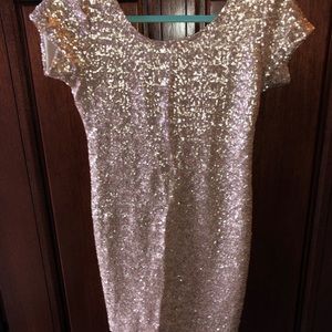 Bodycon sequin mini dress